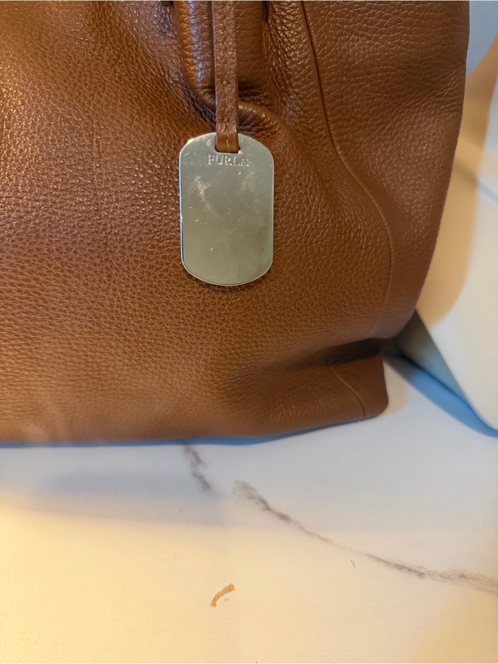 Furla Classic Leather Tote Bag in Brown - Picture 4 of 8